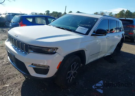 2025 Jeep Grand Cherokee Limited 4X4 z USA, uszkodzony, nr VIN 1C4RJHBG5SC286281